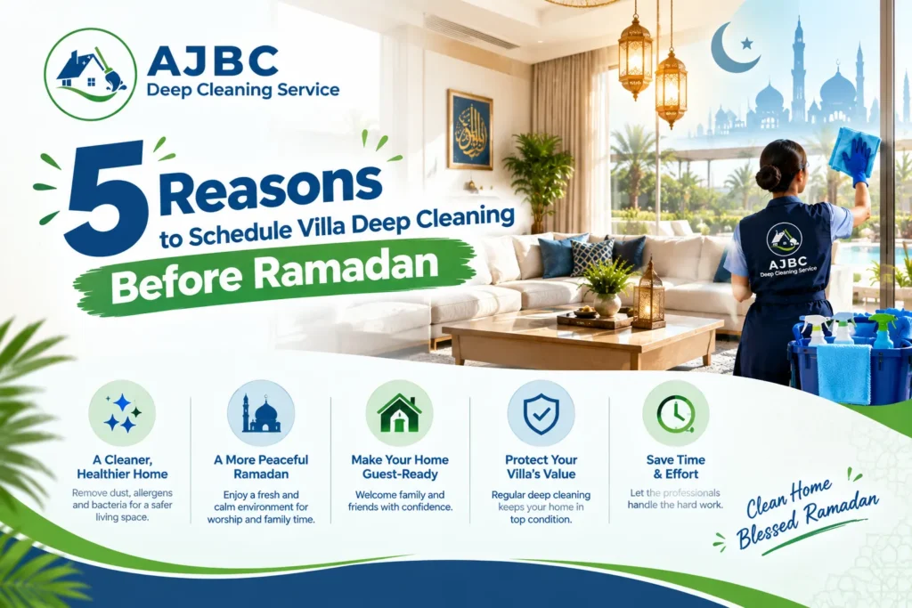 villa deep cleaning ramadan