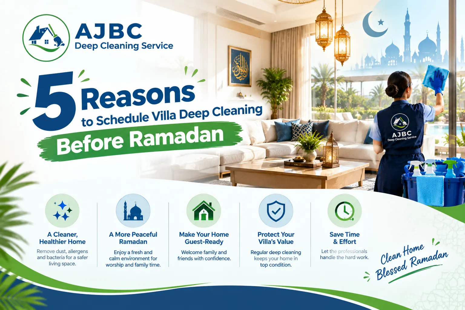 villa deep cleaning ramadan