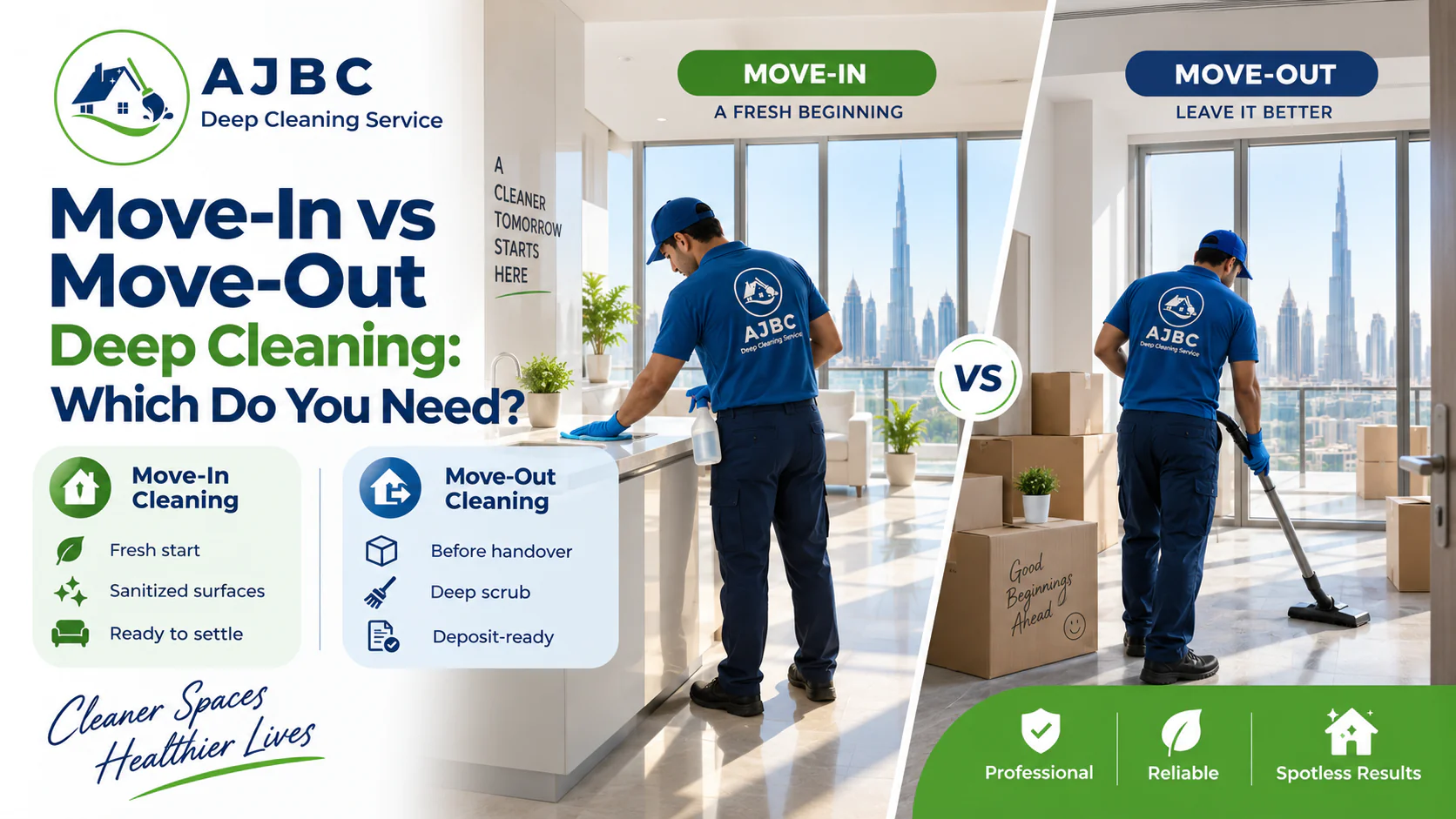 Move-In vs Move-Out Deep Cleaning Which Do You Need